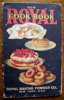 Vintage 1920 Royal Baking Powder Co Ad Advertising Cookbook