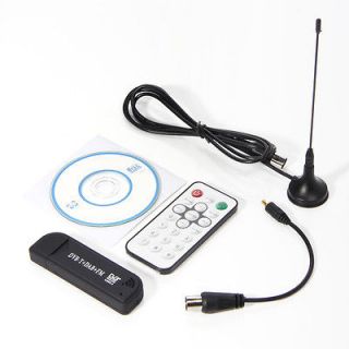   DVB T TAB FM Radio TV Stick Tuner Recorder Receiver w Remote New