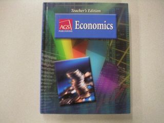 ags economics teacher s edition 2005 isbn 0785437711 expedited 