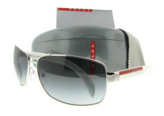 prada sps 54 i 1bc3m1 silver sps54i sunglasses