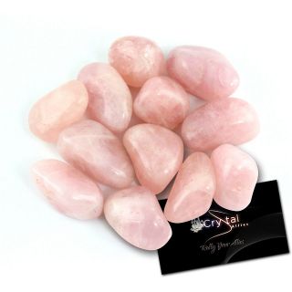 1lb Tumbled Rose Quartz Stone Large 1+ Gemstone Reiki Crystal Healing 