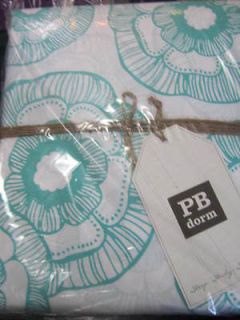 Pottery Barn Teen Mini Fleur Duvet Organic F/Q Pool Sold Out @ PBT New 