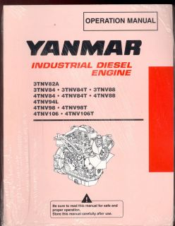 yanmar diesel engine 3tnv 4tnv series operation manual time left