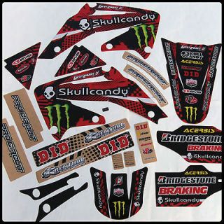 GRAPHICS FOR HONDA CRF 450 2002 2004 CRF450 450R STICKERS DECALS