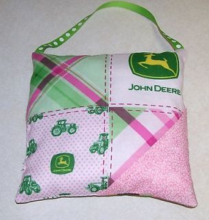 Baby Keepsake Tooth Fairy Pillow John Deere girls