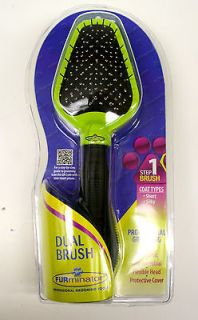 furminator dual brush grooming tool for dogs and cats time