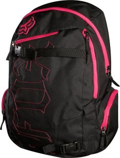   Fox Racing BORN FREE Backpack FUSCHIA PINK/BLACK 57351 198 Book Bag