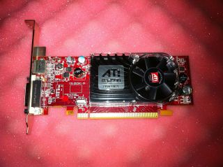 ATI RADEON HD3450 Graphics Card PCI E 256MB DELL P/N X398D Dual DVI 