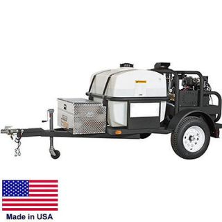 PRESSURE WASHER Commercial   Trailer Mounted   4 GPM   4000 PSI   18.8 