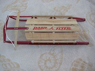 radio flyer little wood sled  8 99