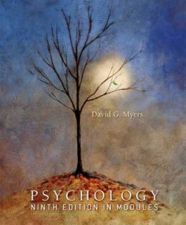 Psychology in Modules by David G. Myers 2009, Hardcover, Revised 