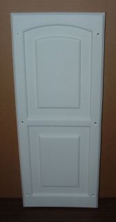 Window Shutters 9 x 27 Raised Pannel White, Shed Shutters, Playhouse 
