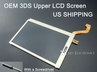 OEM Upper Top LCD Display Screen Replacement for Nintendo 3DS N3DS 