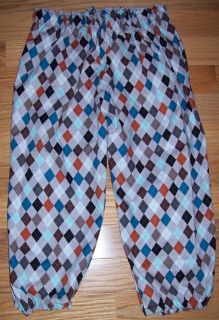 Adult Loud & Crazy Golf Knickers / Pants Multi Color Argyle Cotton 