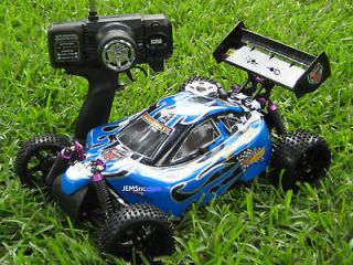 SHOCKWAVE GREAT Starter RC Nitro Powered R/C 4WD Buggy