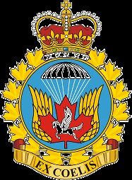 Canadian Land Force Former Badge of Canadian Parachute Centre Sticker