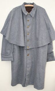 Confederate Grey Great Coat   American Civil War   Reb   Reproduction