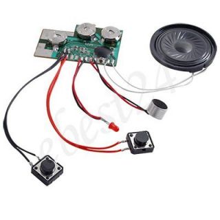10 sec talking sound music recordable module for card from