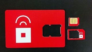 Red Pocket Mobile Micro SIM Card GSM Prepaid Brand New Never Activated