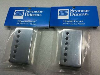 Seymour Duncan Classic Cover Nickel Silver Humbucker Pickup Covers 
