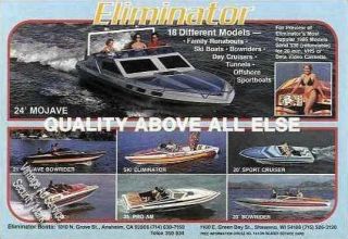 eliminator boat in Powerboats & Motorboats