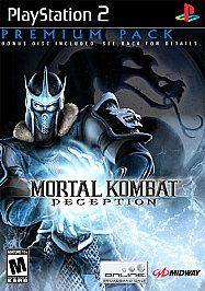 Mortal Kombat Deception Premium Pack Edition Sony PlayStation 2, 2004 