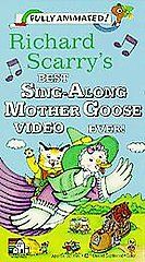 Richard Scarrys Best Sing Along Mother Goose Video Ever VHS, 1994 