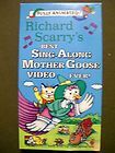 Richard Scarrys Best Sing Along Mother Goose Video Ever! (VHS, 1994 