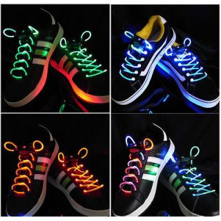 led flash light glow shoelaces shoe lace disco party more