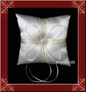ivory cream satin wedding ring cushion bridal pillow from china time 