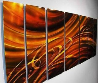 Abstract metal wall art painting contemporary sculpture Modern earth 
