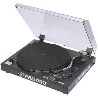 Pyle Pro PLTTB3U Direct Drive USB Turntable w/ Audacity Software for 