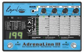Roger Linn Design AdrenaLinn III Multi Effects Guitar Effect Pedal 