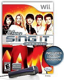 Disney Sing It: Pop Hits (Game & Microphone) (Wii, 2009)   BRAND NEW