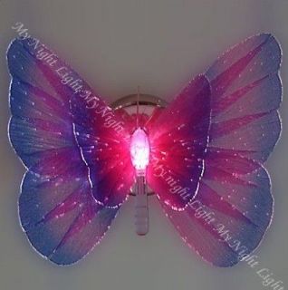 baby night light magic butterfly for girls room from australia