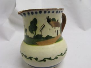 small wade pictured water pitcher with saying 