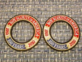 1910   2010 BOY SCOUT BSA 100 YEAR ANNIVERSARY CENTENNIAL WORLD 