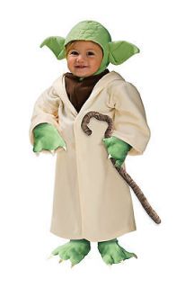 Rubies Costume Co 18889 Star Wars Yoda Fleece Toddler Costume Size 