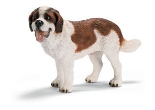 St. Bernard Male Dog Schleich toy figure NEW Farm Animal * Pets *