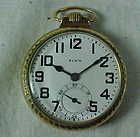 elgin b w raymond 21 jewel gold railroad pocket watch
