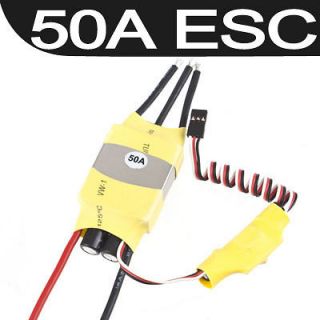 50A Brushless Motor Speed Controller ESC For T rex 450 500 RC 