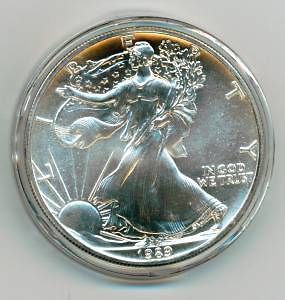 H40 Air Tite, Air Tite, Airtite, Coin Capsule For 1oz U.S. Silver 