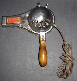 Vintage Superior Electric Hair Dryer No. 823 / 215 Watts Cape 