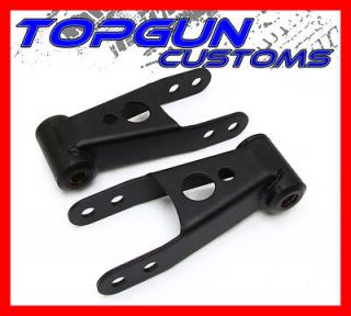   2012 Ford F 150 2 3 Rear Lowering Drop Shackles Leveling Kit 2WD/4WD