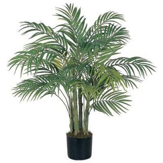 Nearly Natural 3 Artificial Areca Silk Palm Tree   Tropical Tree