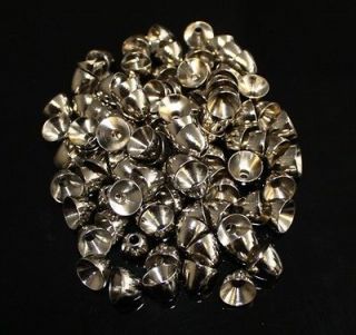 Newly listed 100 pcs Silver Conehead Beads for Fishing 6.3 mm