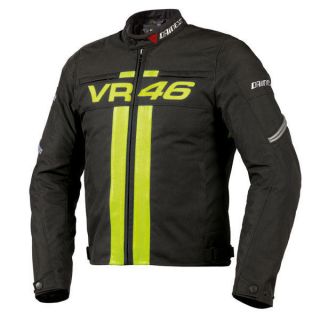 Dainese Jacket VR46 VR 46 Valentino Rossi Black Yellow Size Euro 50 US 