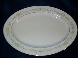 sango china debutante oval serving platter 16 1 4 3688