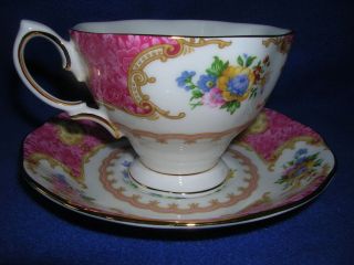 Royal Albert Lady Carlyle Bone China Tea Cup & Saucer Brand New