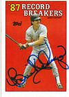 1997 Topps 82 Benito Santiago Autographed Signed Phillies Card